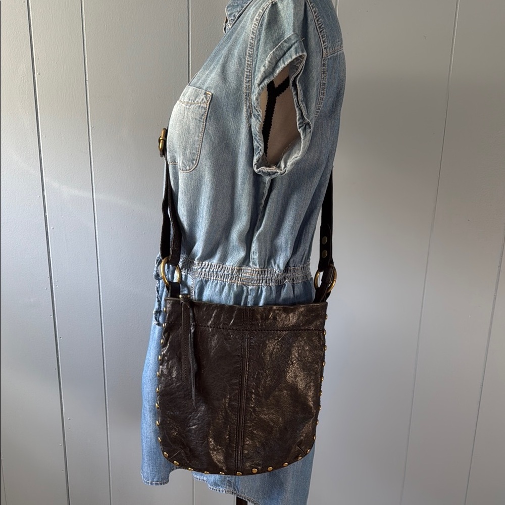 Fossil Leather Crossbody Bag